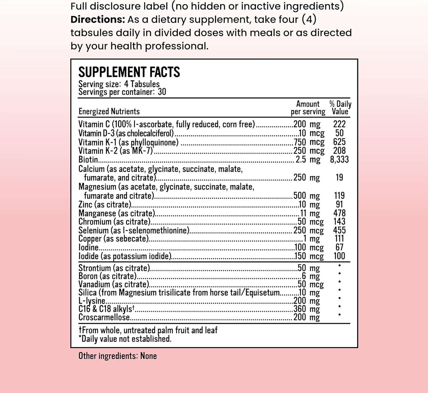 Beauty Minerals+ Alkaline Supplement for Healthy Living