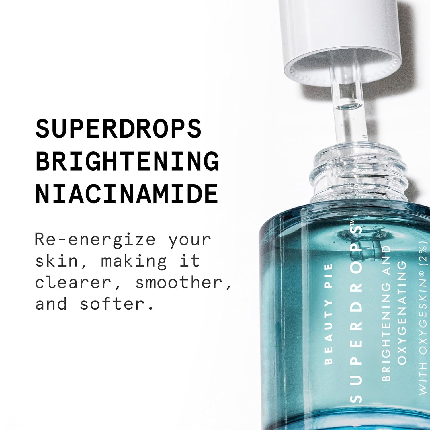 Beauty Pie Superdrops Niacinamide Serum: Brighten & Refine Pores, Smooth Skin, Strengthen Barrier