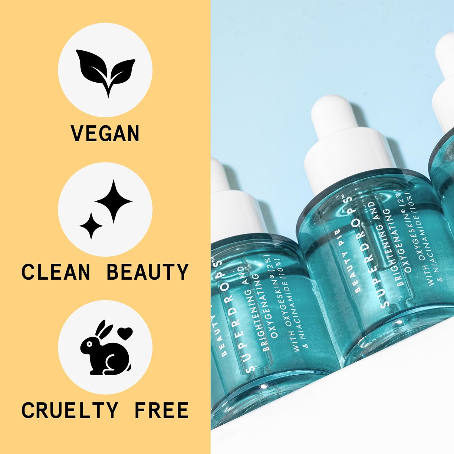 Beauty Pie Superdrops Niacinamide Serum: Brighten & Refine Pores, Smooth Skin, Strengthen Barrier