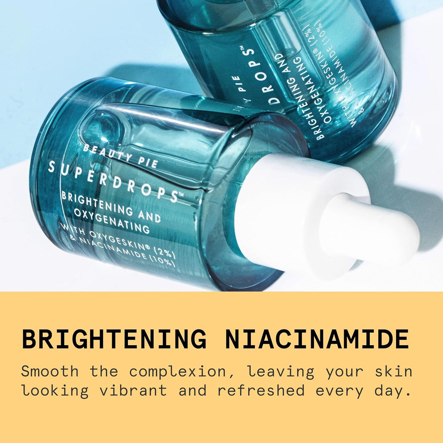 Beauty Pie Superdrops Niacinamide Serum: Brighten & Refine Pores, Smooth Skin, Strengthen Barrier