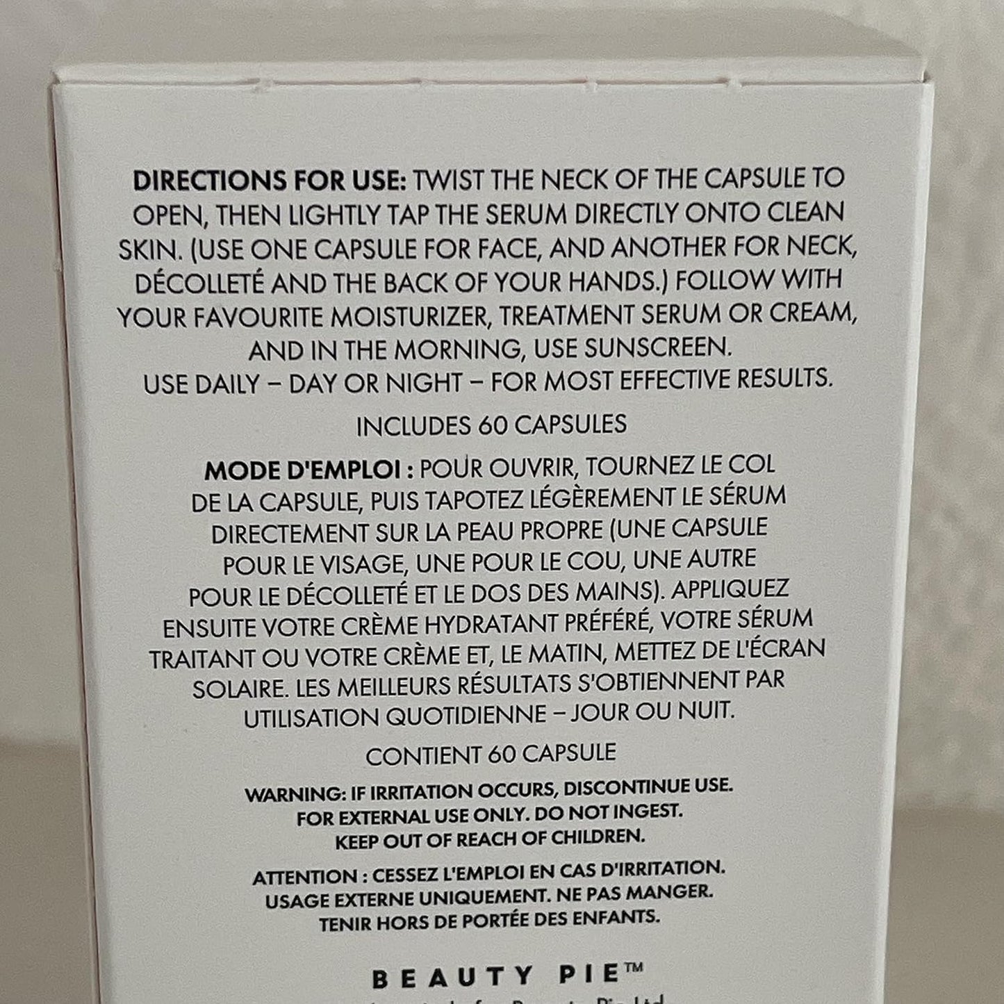 Beauty Pie Vitamin C Capsules - Japan Superactive Formula for Enhanced Skincare