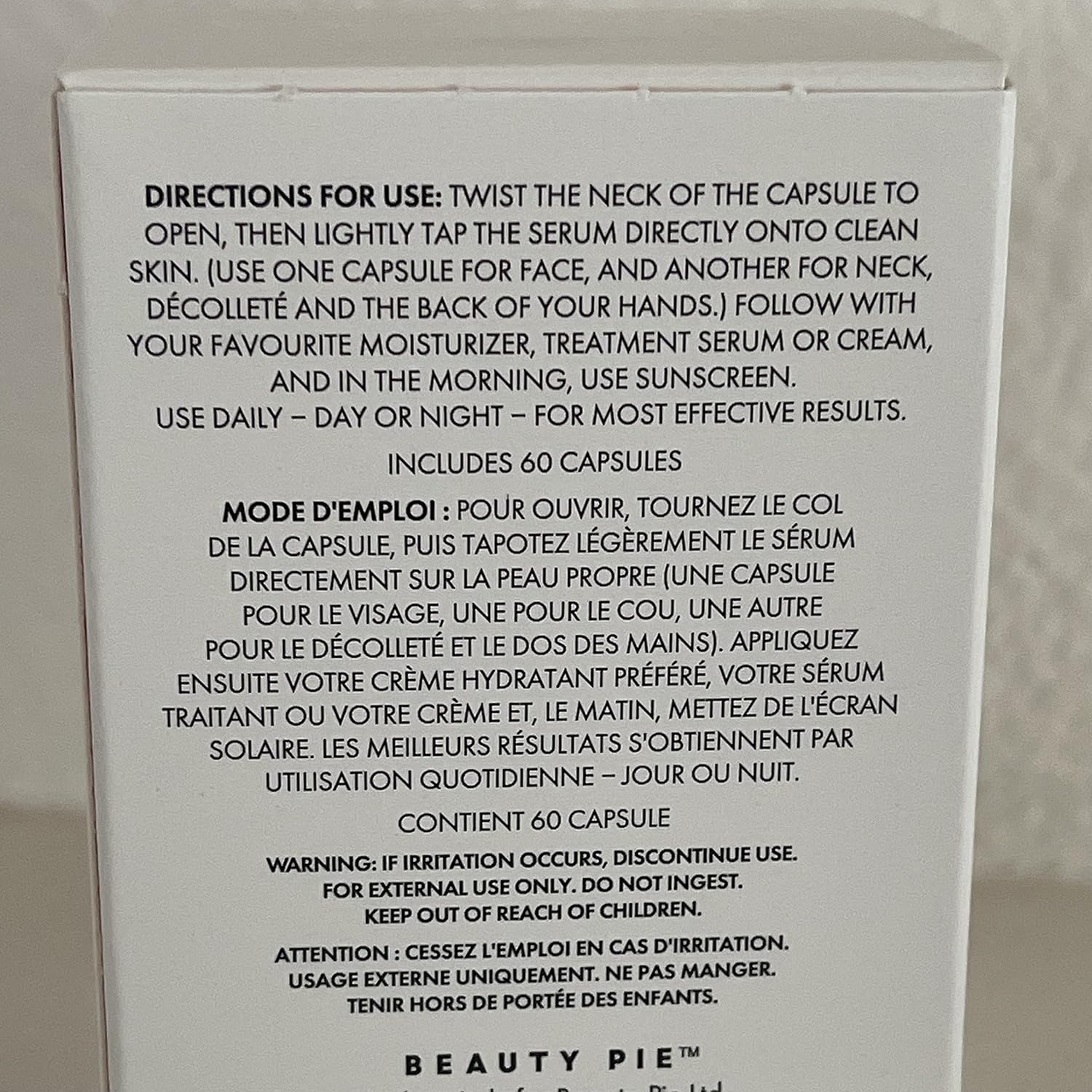 Beauty Pie Vitamin C Capsules - Japan Superactive Formula for Enhanced Skincare