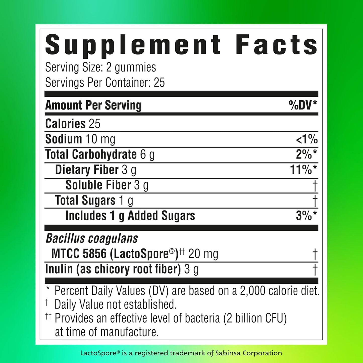 Benefiber Prebiotic Fiber Gummies with Probiotics - Digestive Health Support - 50 Assorted Fruit Flavors