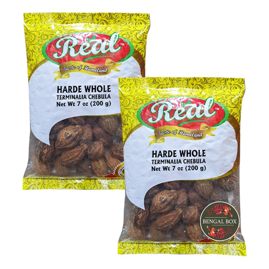 BENGAL BOX Terminalia Chebula: Real Harde Whole 14 Ounce (2 Pack)