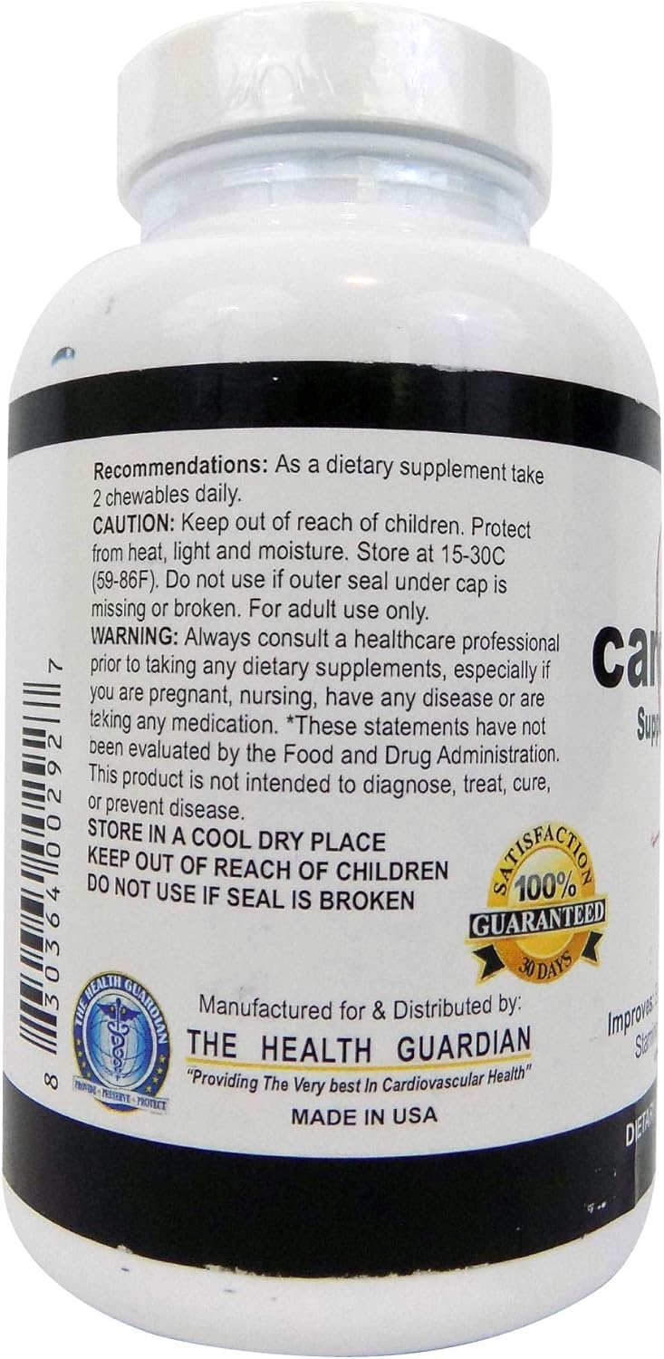 Berry Chewable CardioForLife - 60 Tablets for Heart Health
