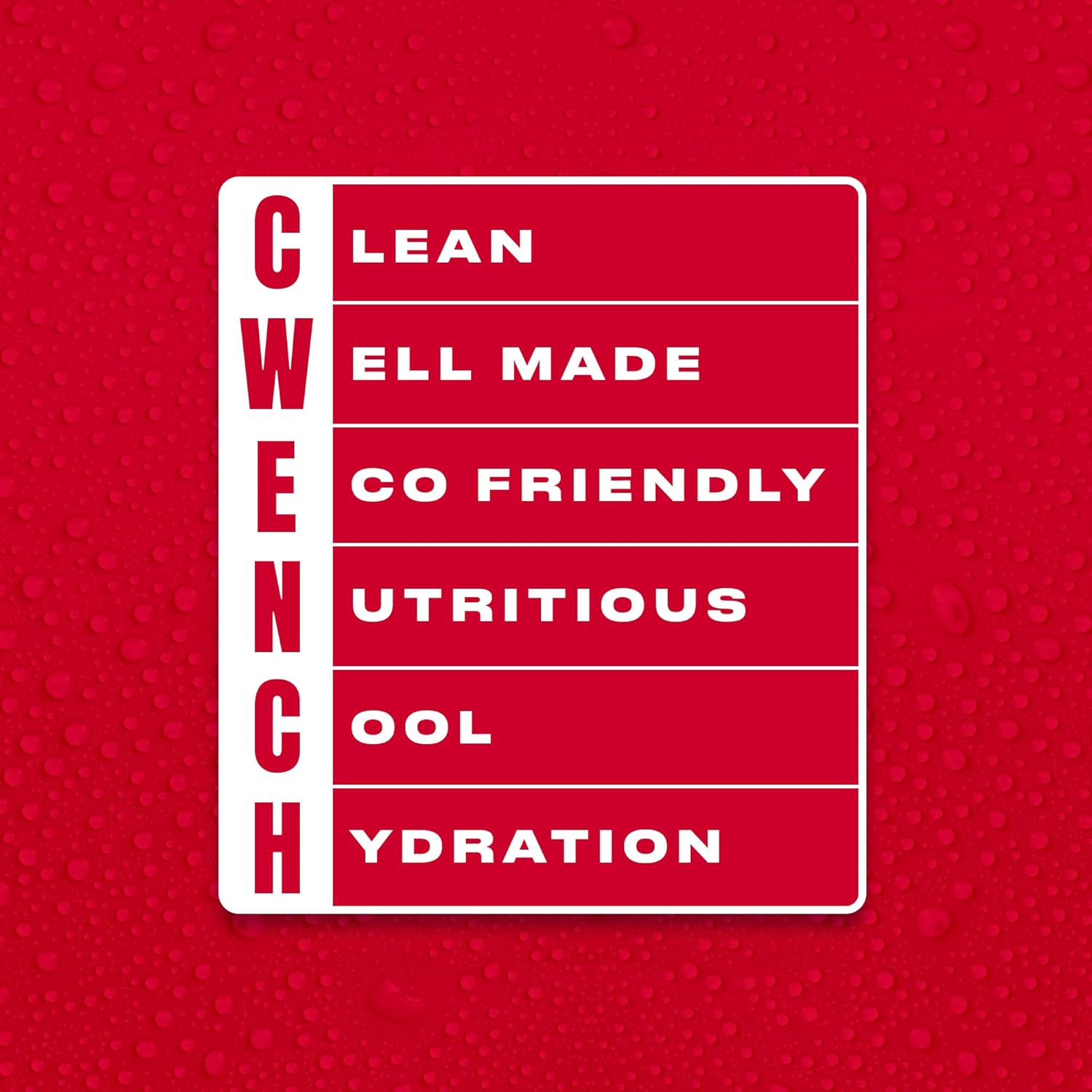 Berry Crush 11oz Cwench Electrolyte Mix for Hydration