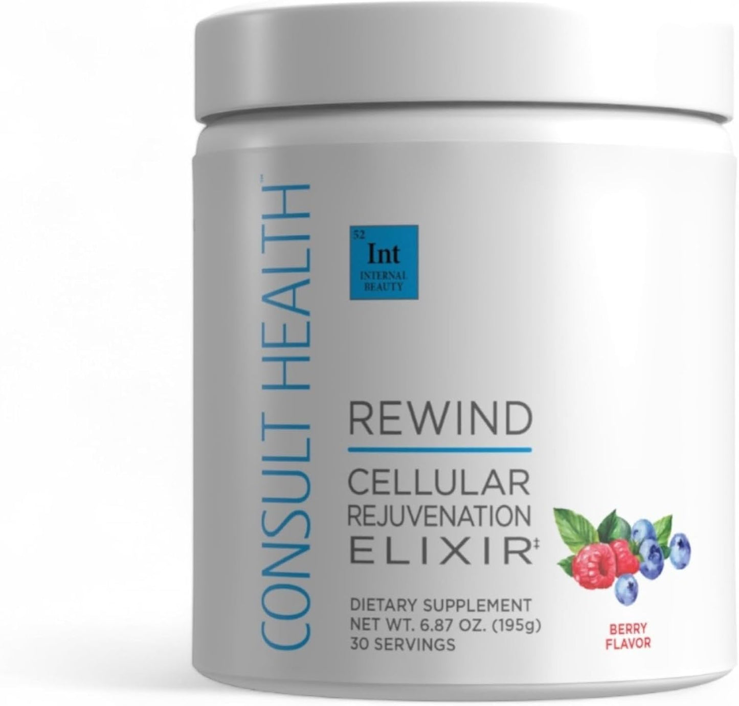 Berry Flavored Collagen & MSM Powder for Skin, Hair, Nails, Joints - Cellular Rejuvenation Elixir - Supports Collagen & Elastin - 30 Servings