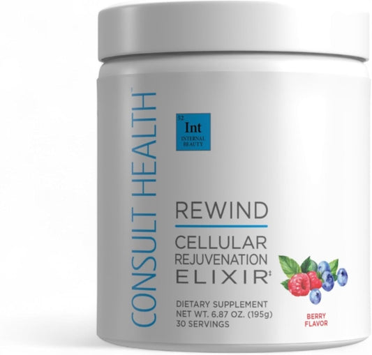 Berry Flavored Collagen & MSM Powder for Skin, Hair, Nails, Joints - Cellular Rejuvenation Elixir - Supports Collagen & Elastin - 30 Servings