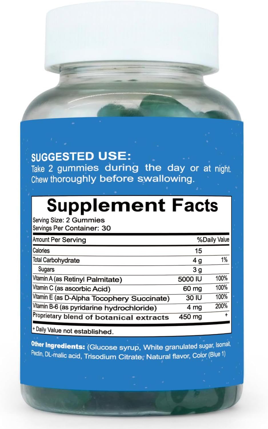 Berry Flavored Women's Workout Support Gummies with Peach and Strawberry Flavors - Multivitamin Supplement