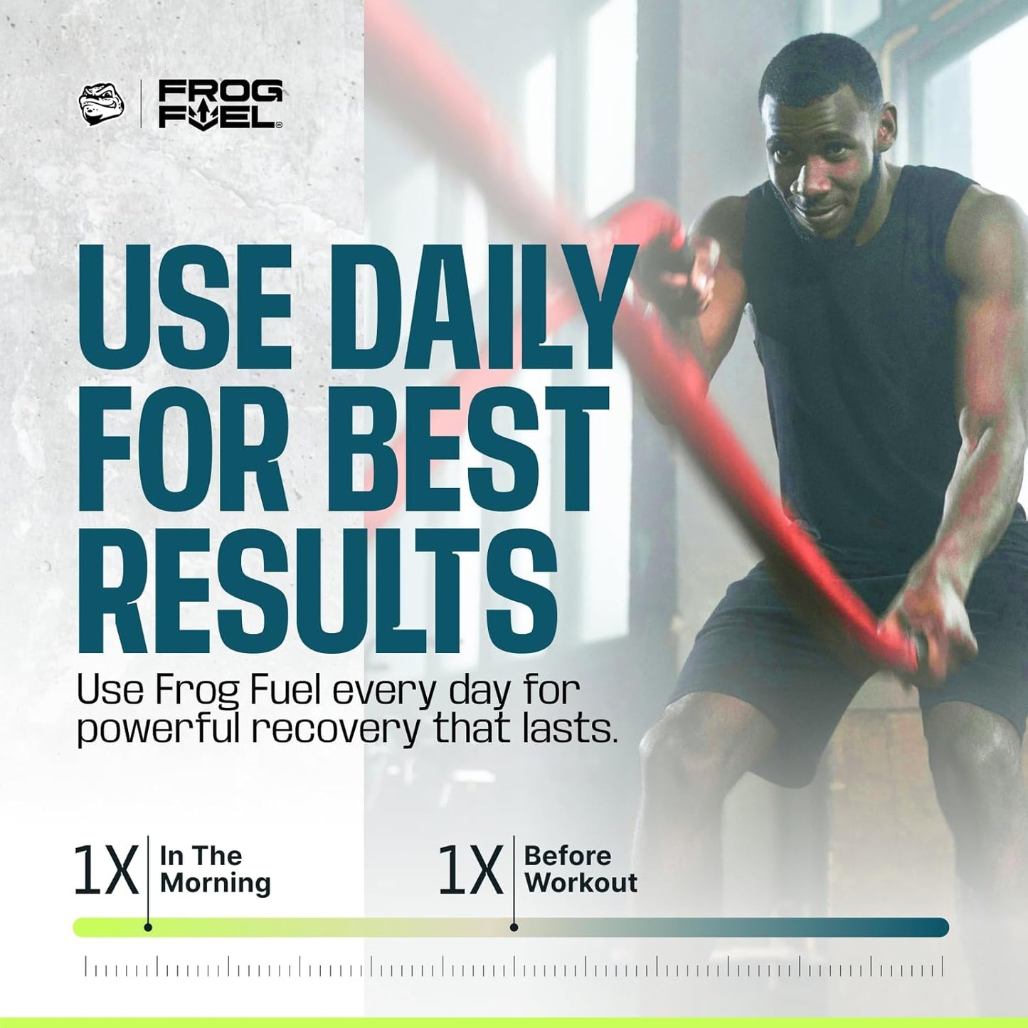 Berry Frog Fuel Power Energized Protein Shots - 15g Protein, 80mg Caffeine, Grass Fed Collagen, 22 Amino Acids, 0 Carbs - 24 Packets
