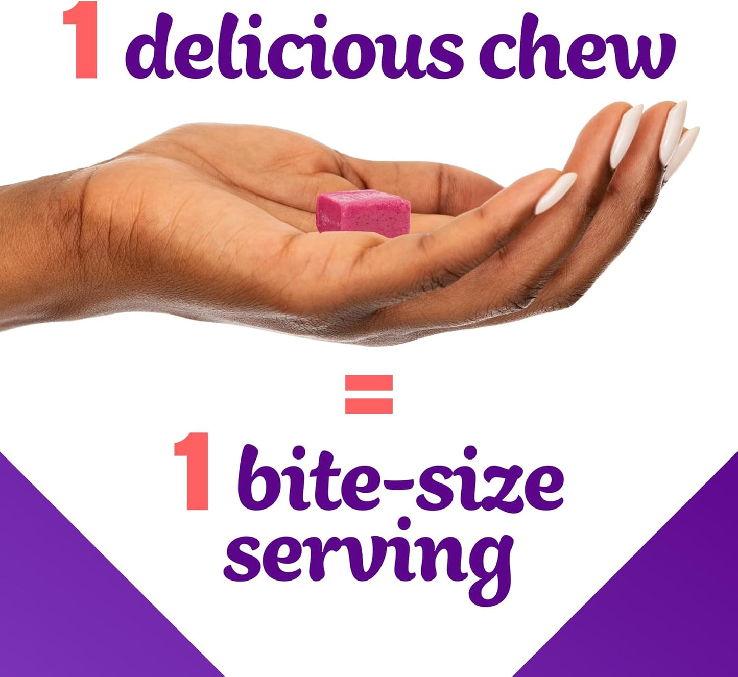 Berry Fusion Flavored Vitafusion Soft Chews Daily Wellness Multi - 30 Day Supply