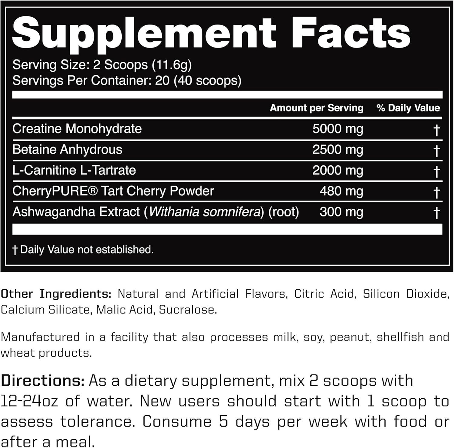 Berry Splash Outwork Nutrition Recovery Supplement Powder - Muscle Builder for Men and Women - Post-Workout Recovery - 240g