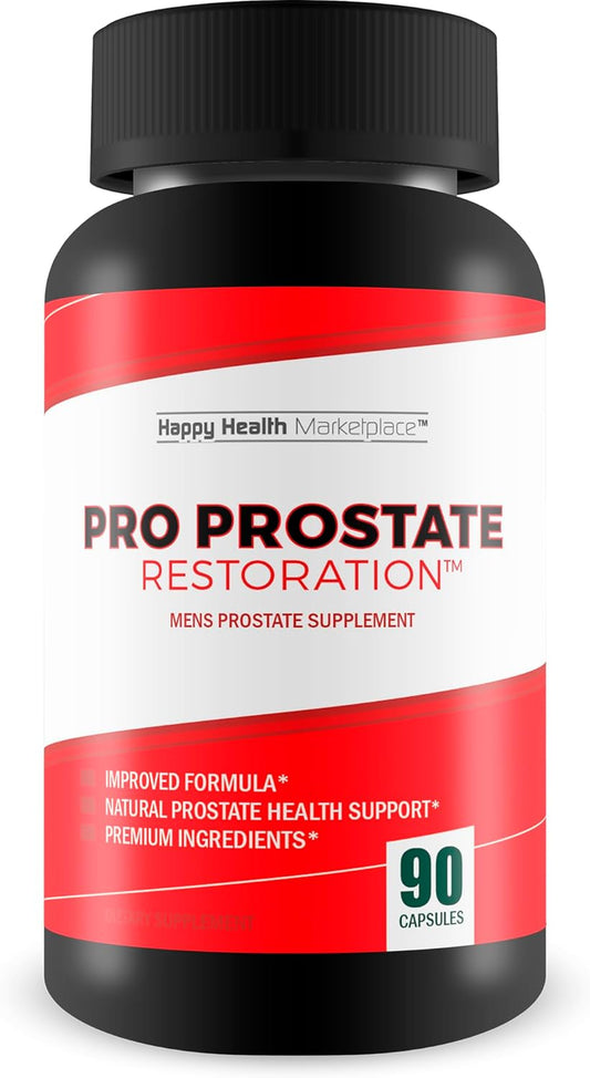 Best Natural Prostate Support Supplement for Men - Prostate Health Marketplace - Top Prostate Supplements for Men - Prostate Pills for Men's Health