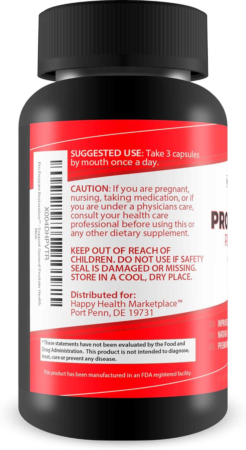 Best Natural Prostate Support Supplement for Men - Prostate Health Marketplace - Top Prostate Supplements for Men - Prostate Pills for Men's Health