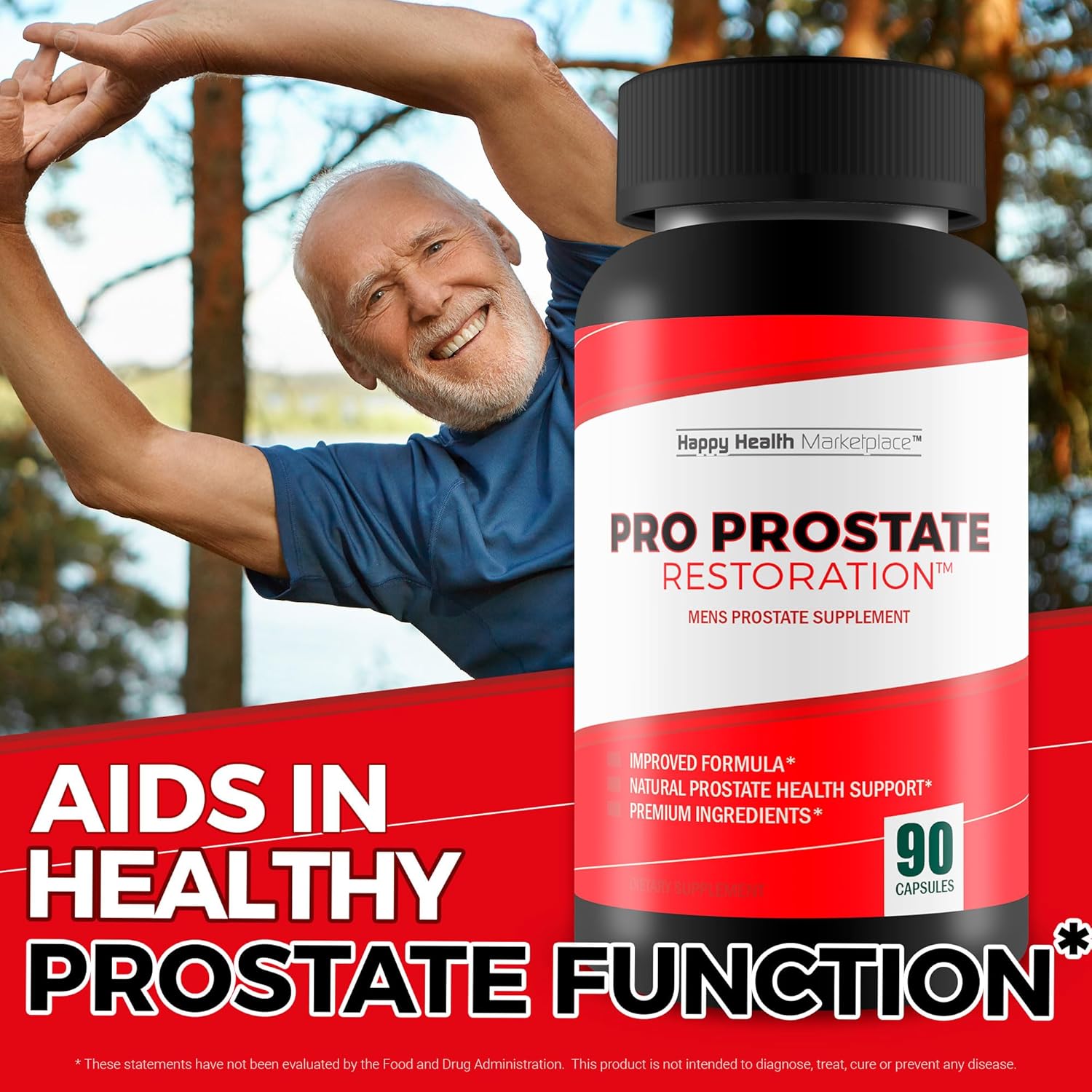 Best Natural Prostate Support Supplement for Men - Prostate Health Marketplace - Top Prostate Supplements for Men - Prostate Pills for Men's Health