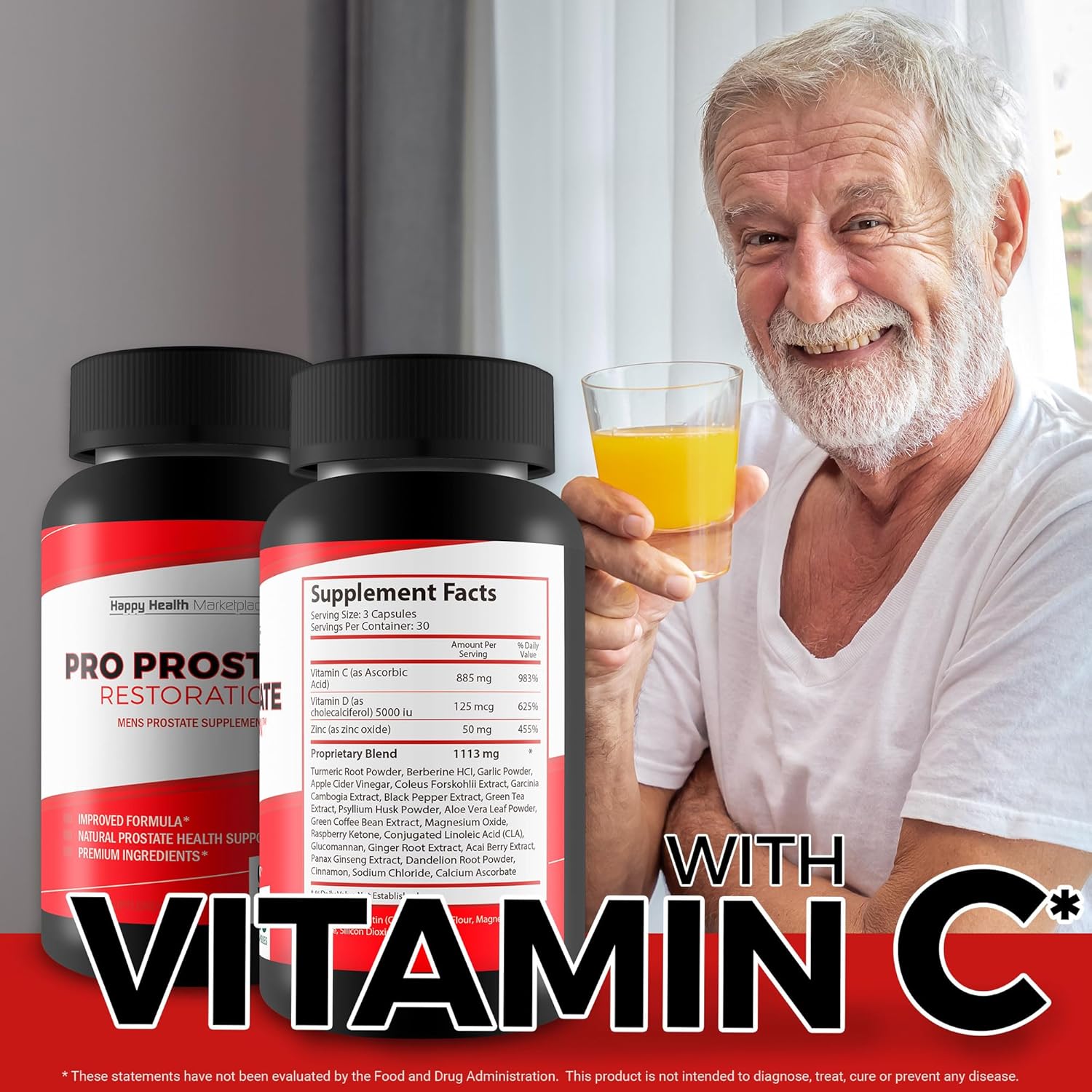 Best Natural Prostate Support Supplement for Men - Prostate Health Marketplace - Top Prostate Supplements for Men - Prostate Pills for Men's Health