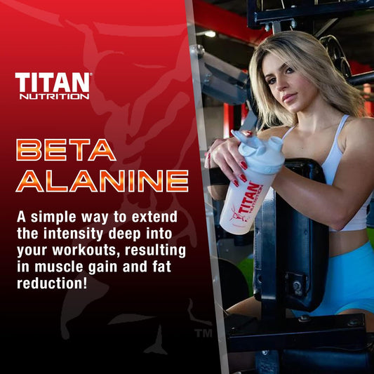 Beta Alanine Powder - Unflavored Preworkout Supplement for Enhanced Physical Endurance, Lactic Acid Reduction, Muscle Fatigue Support, Ideal for Weightlifting & High Intensity Cardio