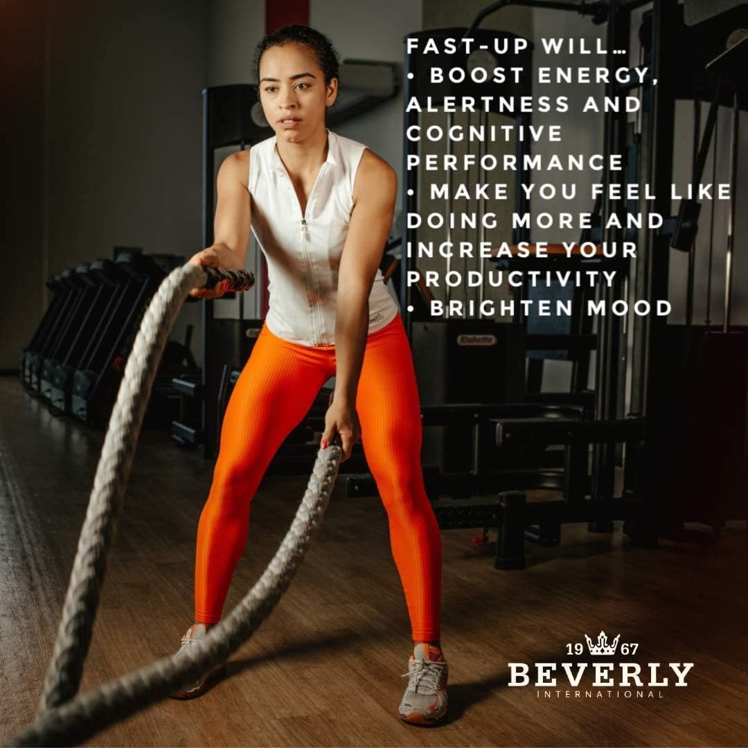 Beverly International Fast-Up Brain Booster: 90 Capsules for Clarity, Focus, and Energy. Improve Mood, Motivation, and Cognitive Performance Quickly.