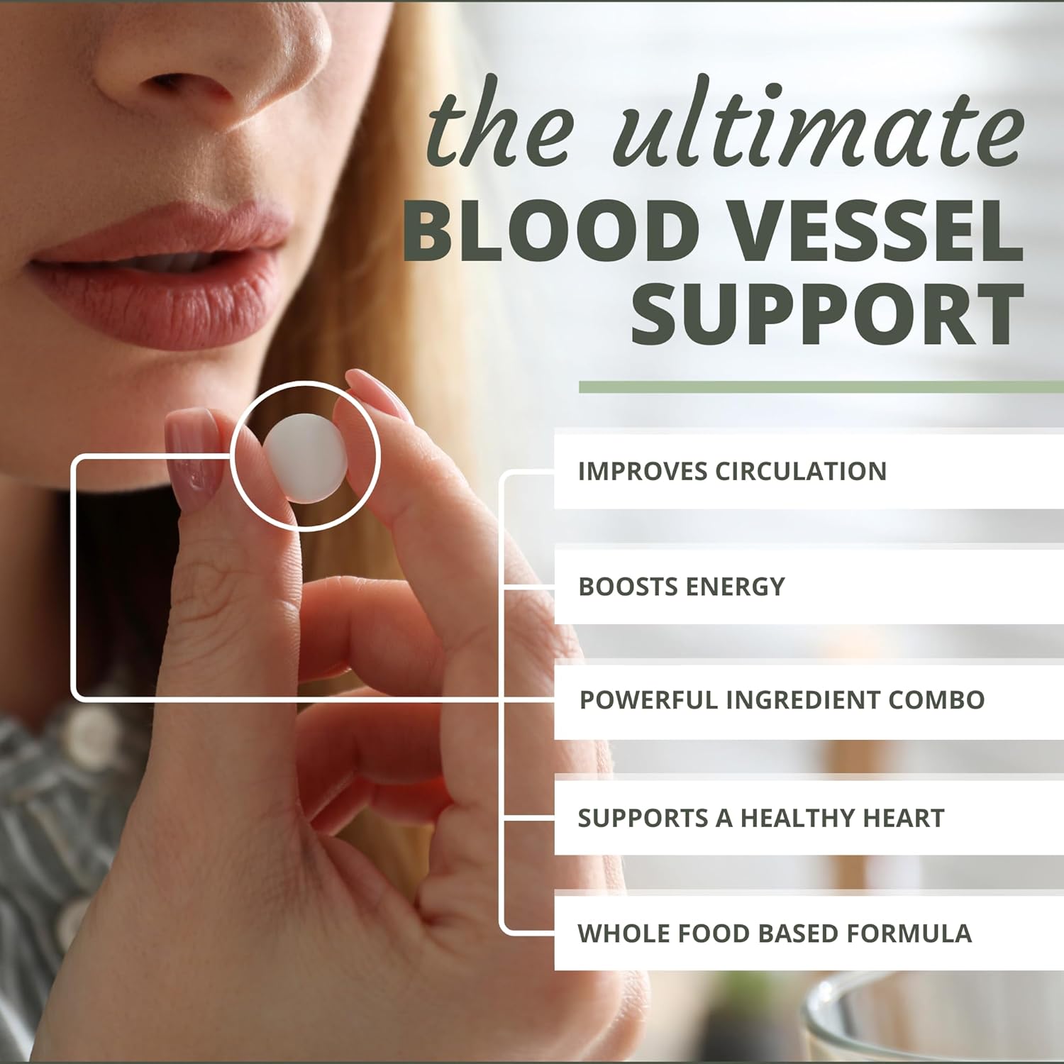 BFF Chewable: Blood-Vessel Flexibility Formula with 50+ Powerful Ingredients for Circulation & Oxygen Flow - 90 Tablets