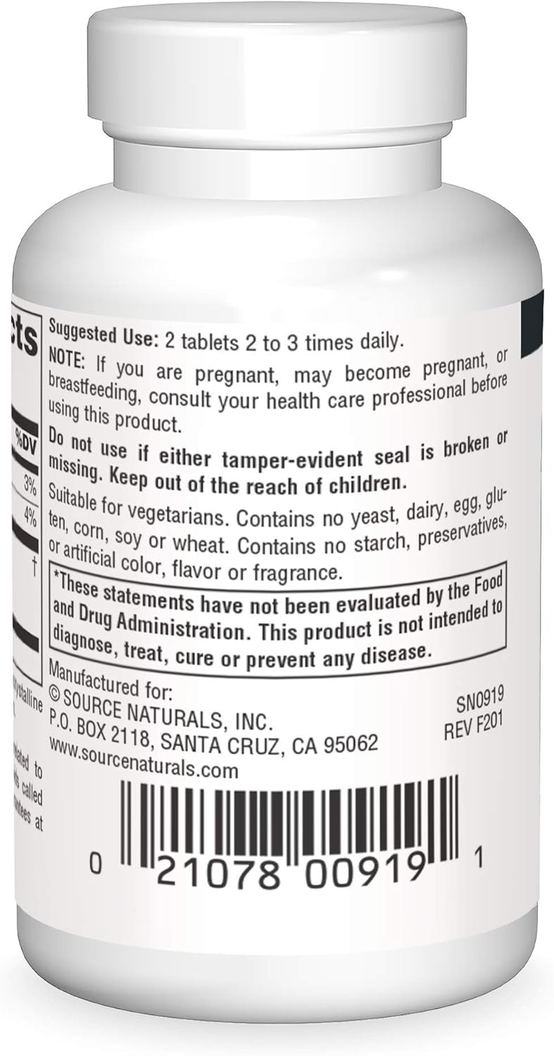 Bilberry Extract 50mg Tablets - Antioxidant Support - 60 Count