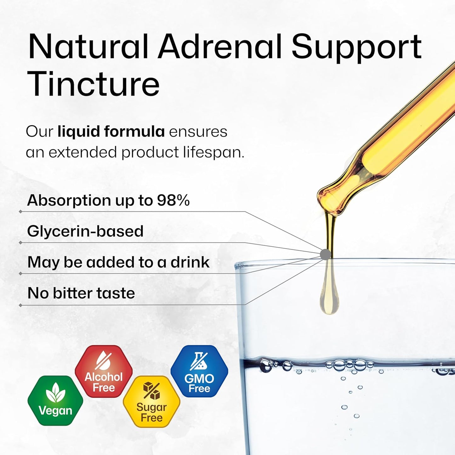 BIO KRAUTER Adrenal Support Bundle: 60 Gummies & 4 fl. oz. Tincture