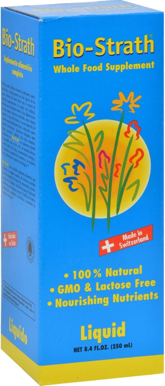 Bio-Strath Liquid Whole Food Supplement for Stress and Fatigue - 8.4 fl oz