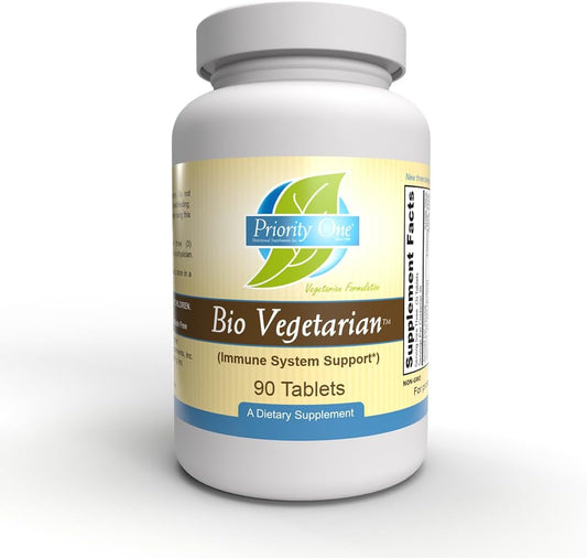 Bio Vegetarian (90 Tablets) - Priority One Supplement, New Size Available