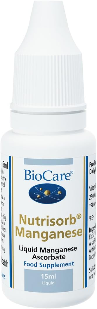 BIOCARE Nutrisorb Manganese Liquid Supplement - 15ml Bottle