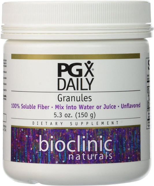 Bioclinic Naturals PGX Granules Fiber 150g Unflavored Supplement
