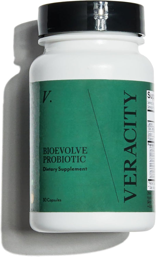 Bioevolve Women's Probiotic Supplement for Digestive, Hormone, Immune, Brain & Skin Health - 30 Capsules