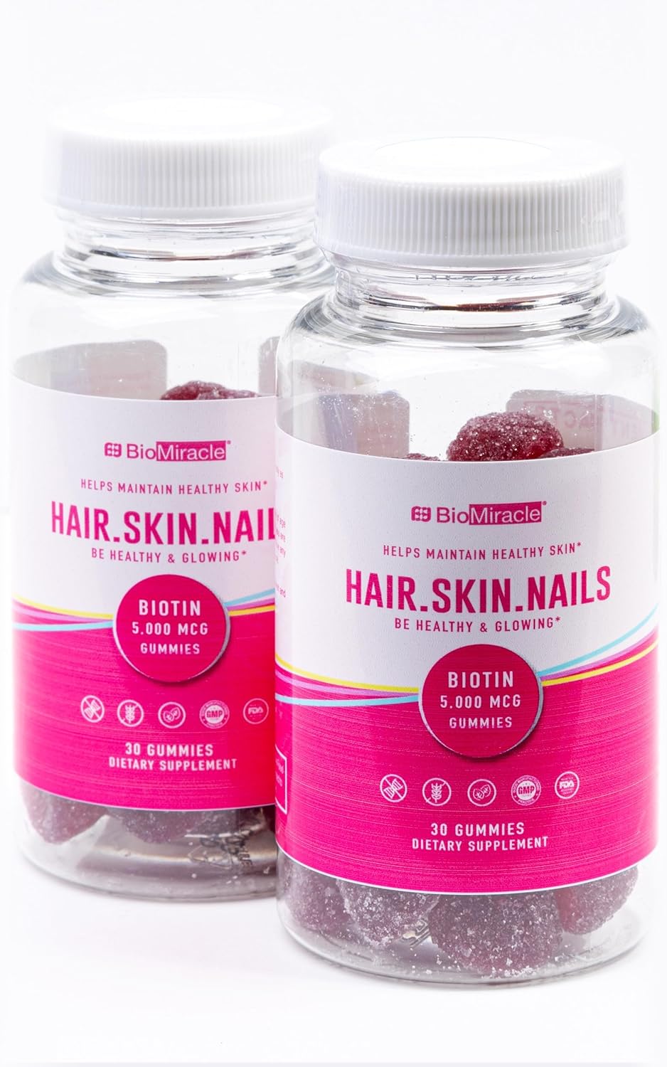 BioMiracle Wellness Gummies: Bite-Sized Energy & Immune Support with Functional Ingredients for Metabolism Boost