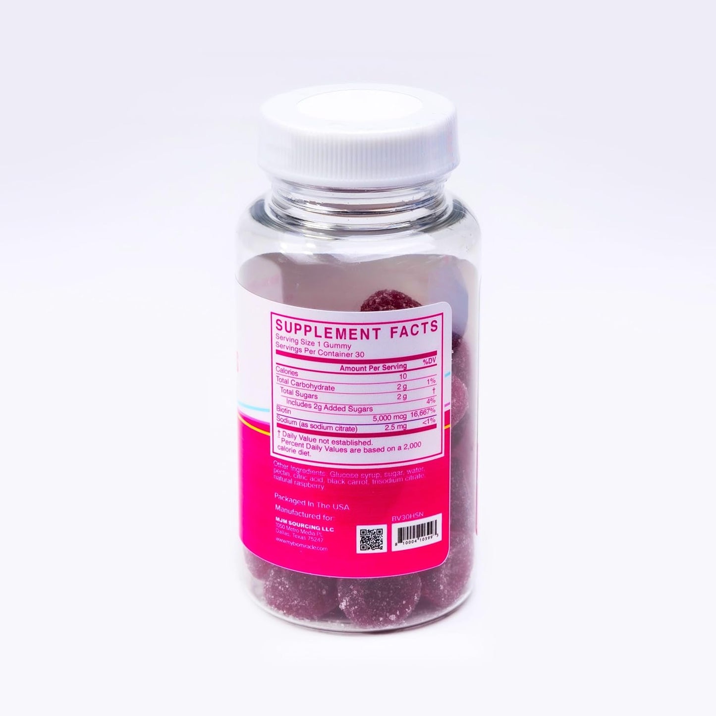 BioMiracle Wellness Gummies: Bite-Sized Energy & Immune Support with Functional Ingredients for Metabolism Boost