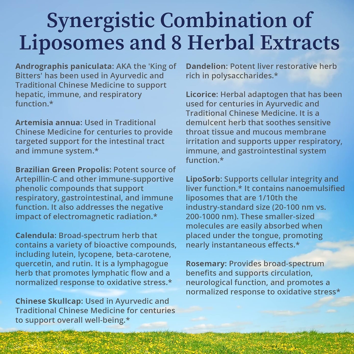BioPure Vital-9 Liposomal Phospholipid - Herbal Extracts & Liposomes for Respiratory & Immune Support - 4 fl. oz.