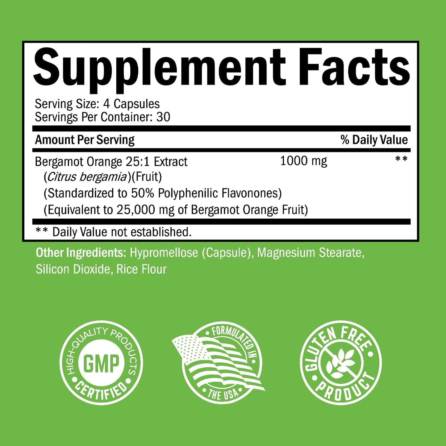 BioSchwartz Triple Strength Omega 3 Fish Oil Softgels and Citrus Bergamot Supplement - Month Supply