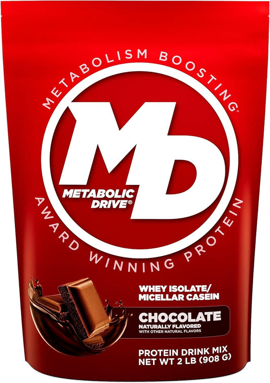 Biotest Metabolic Drive Protein Blend - Whey Isolate & Casein - Lab-Tested (2lb, Chocolate)