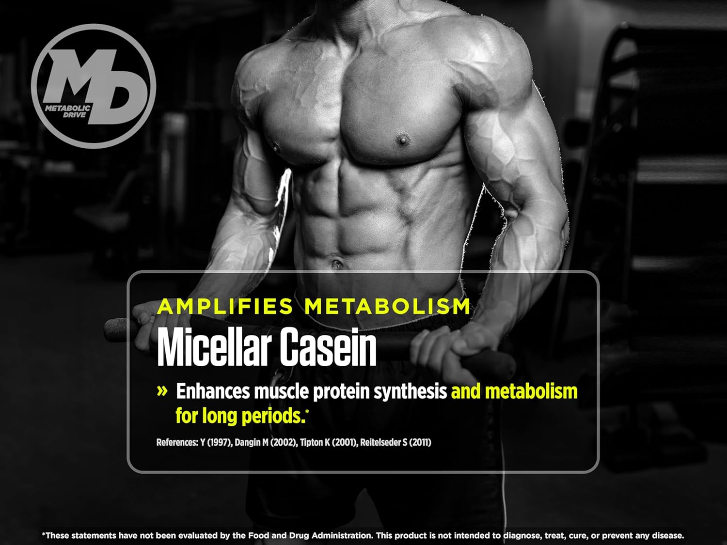 Biotest Metabolic Drive Protein Blend - Whey Isolate & Casein - Lab-Tested (2lb, Chocolate)