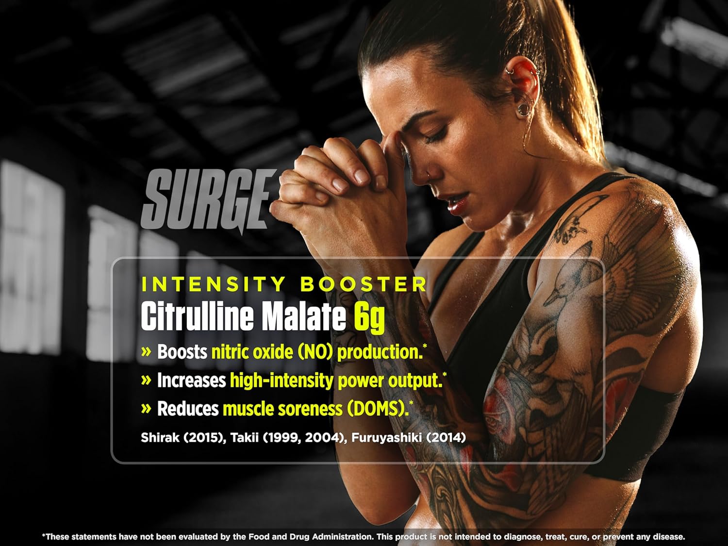 Biotest Surge Intra Performance - 50g Muscle Fuel with Cluster Dextrin & Beta-Alanine - 20 Servings, Lemon Flavor - Power, Gains & Recovery Formula