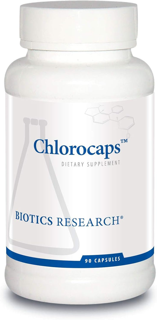 Biotics Research Chlorocaps: Chlorophyllins with Vitamins, Antioxidants, and Magnesium - 90 Capsules