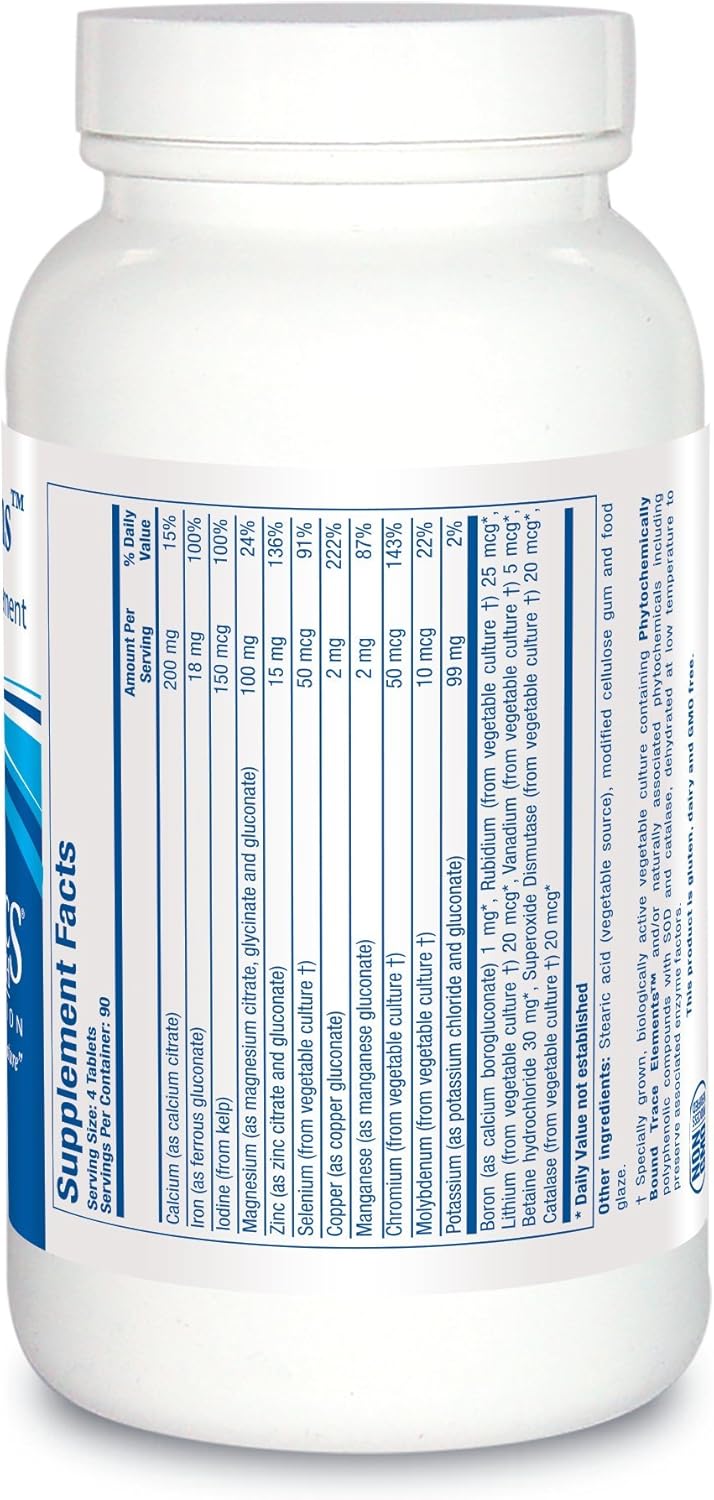 Biotics Research Multi-Mins: Balanced & Bioavailable Multi Mineral Supplement - 360 Tablets