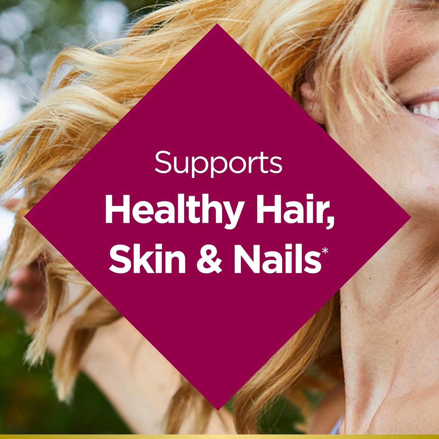 Biotin 10000mcg Supplement for Healthy Hair, Skin, and Nails - 90 Rapid Release Softgels