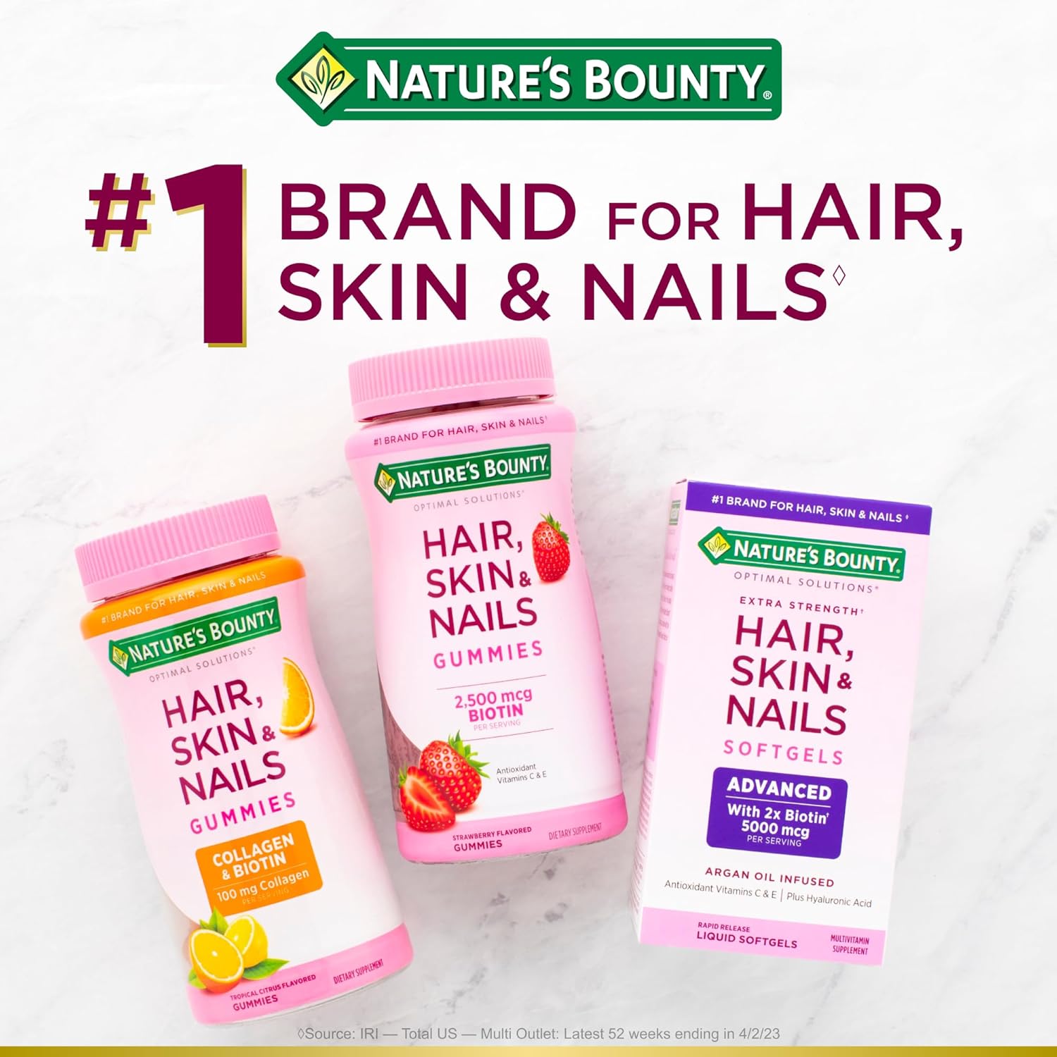 Biotin 10000mcg Supplement for Healthy Hair, Skin, and Nails - 90 Rapid Release Softgels