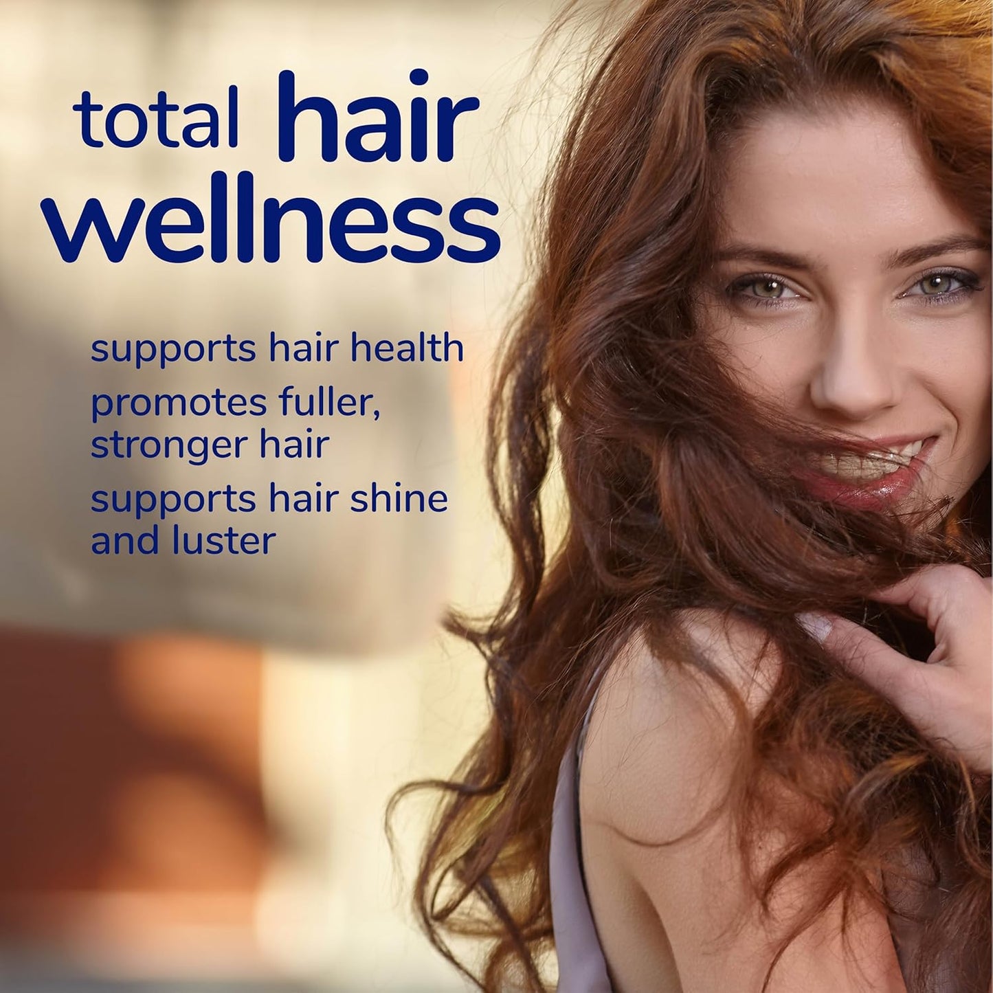 Biotin and Keratin Hair Gummies for Fuller, Thicker Hair - Berry Flavor, 60 Count