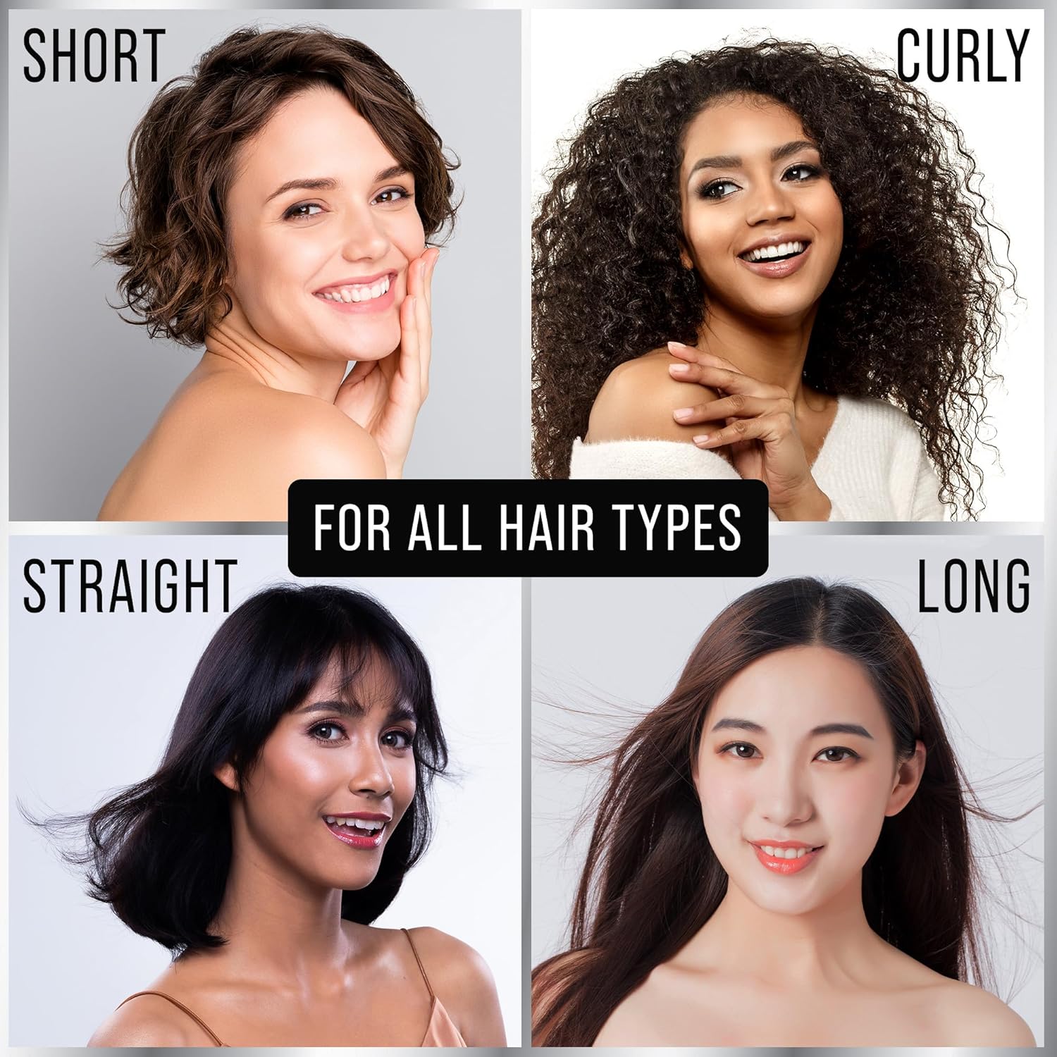 Biotin & Collagen Hair Growth Supplements - Maximize Hair Thickness with 10000mcg Biotin and Bovine Collagen - Hair Thickening Vitamins Complex