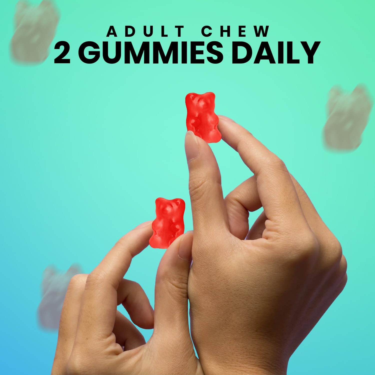 Biotin Collagen Hair, Skin & Nail Gummies with Vitamin C & E - 3000mcg Biotin - Raspberry Flavor - 60 Gummies