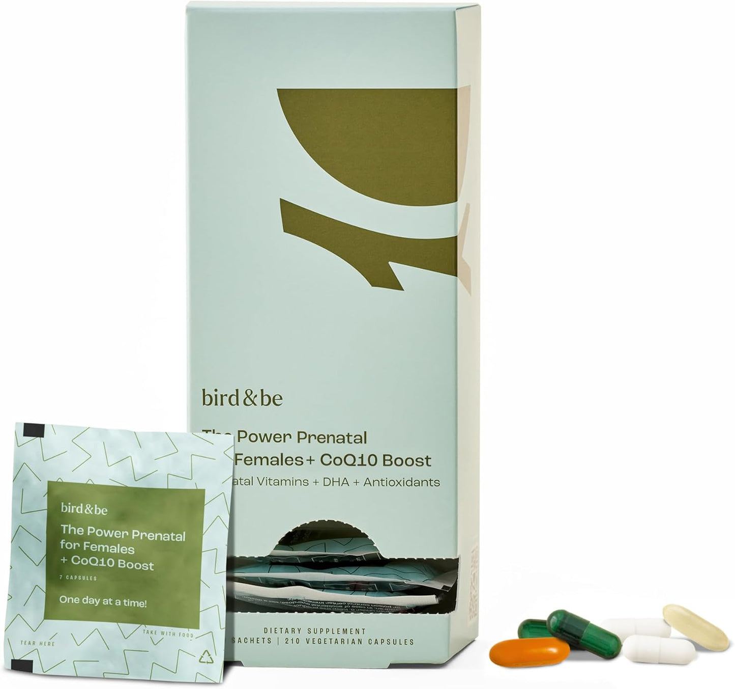 bird&be CoQ10 Boost Power Prenatal for Women