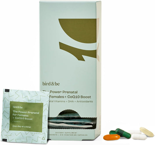 bird&be CoQ10 Boost Power Prenatal for Women