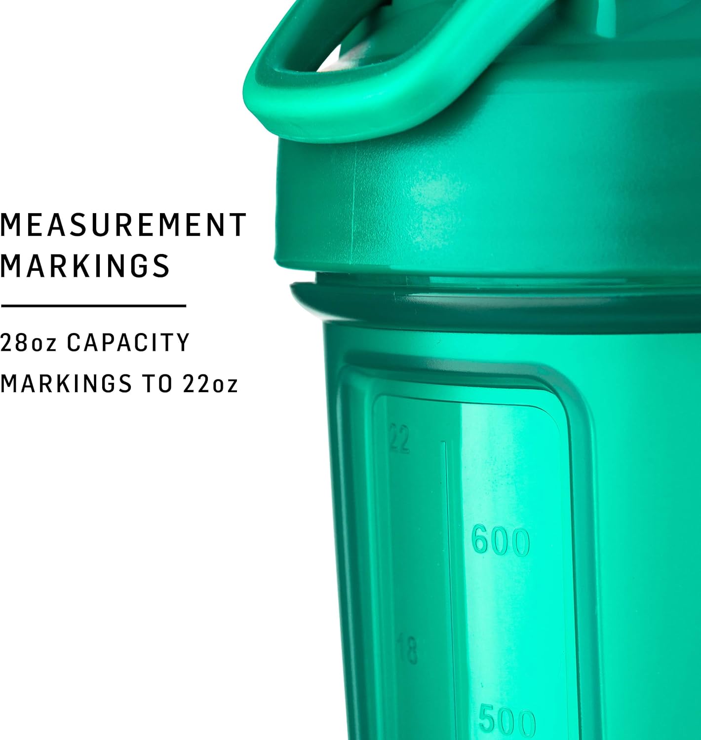 BlenderBottle Classic V2 Shaker Bottle Set - 20oz & 28oz, 5-Pack in Red, Green, Plum - Ideal for Protein Shakes & Pre Workout