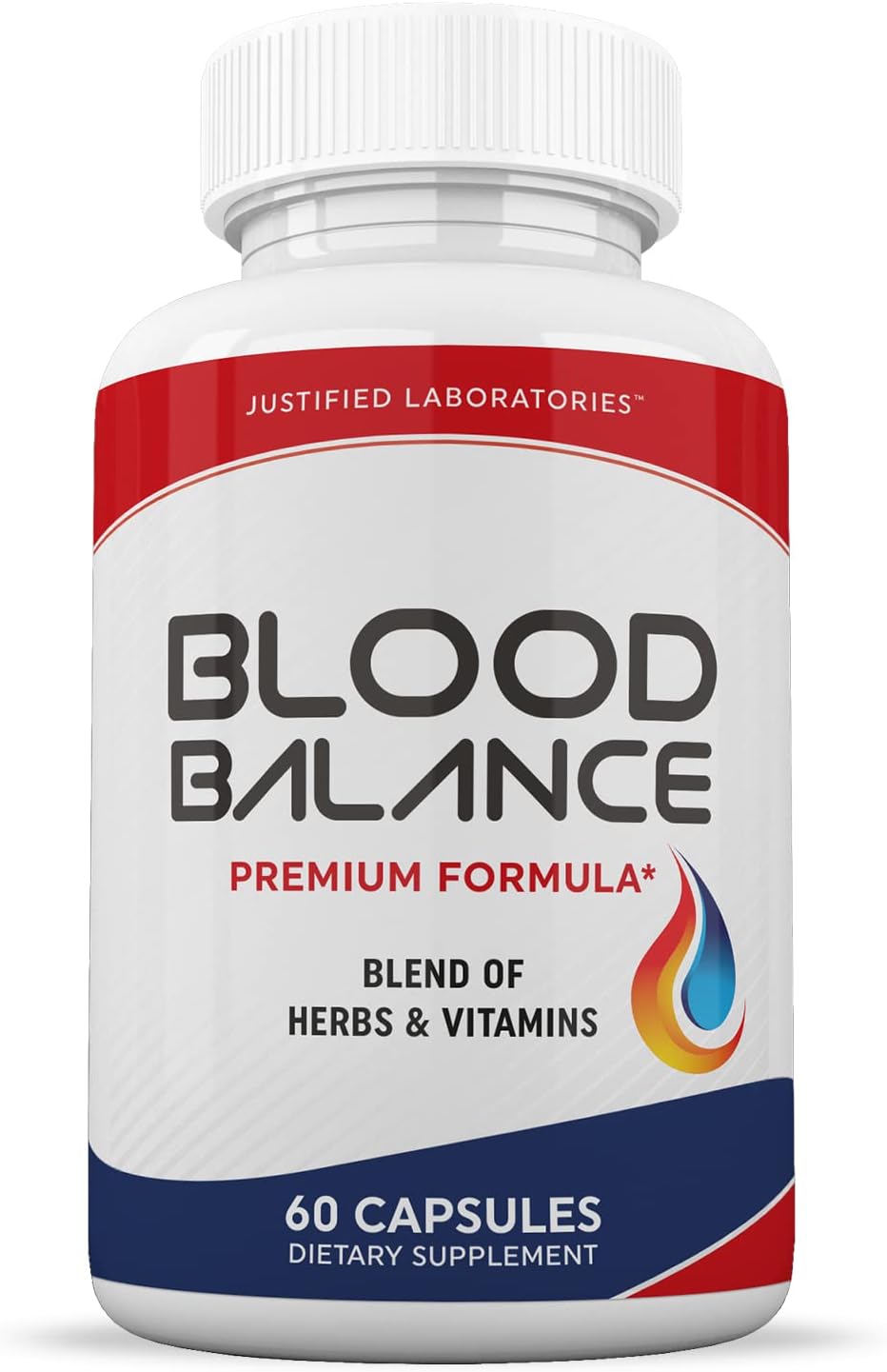 Blood Balance Advanced Formula 620MG Supplement Pills - 60 Capsules by Justified Laboratories