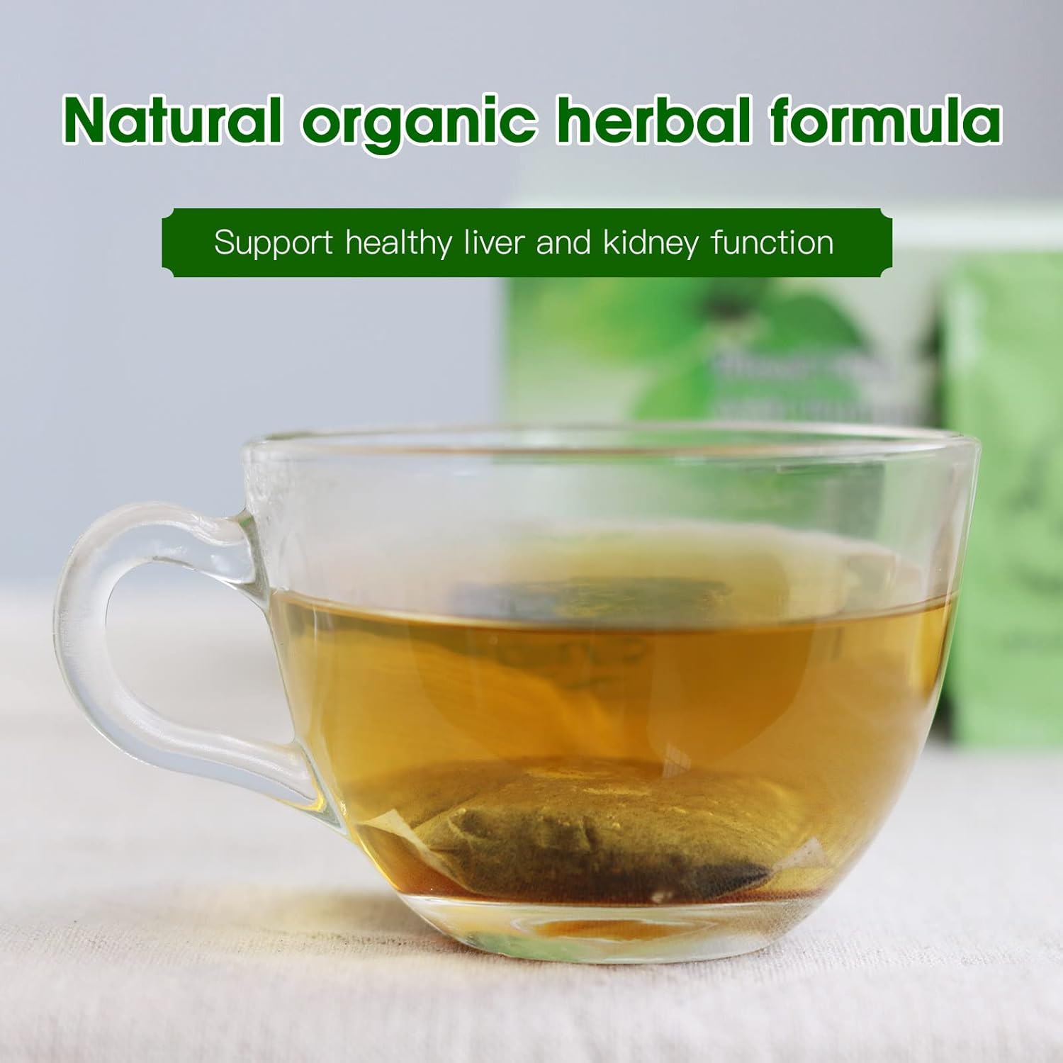 Blood Uric Acid Balance Tea for Gout Relief - 20 Tea Bags to Support Purine Metabolism