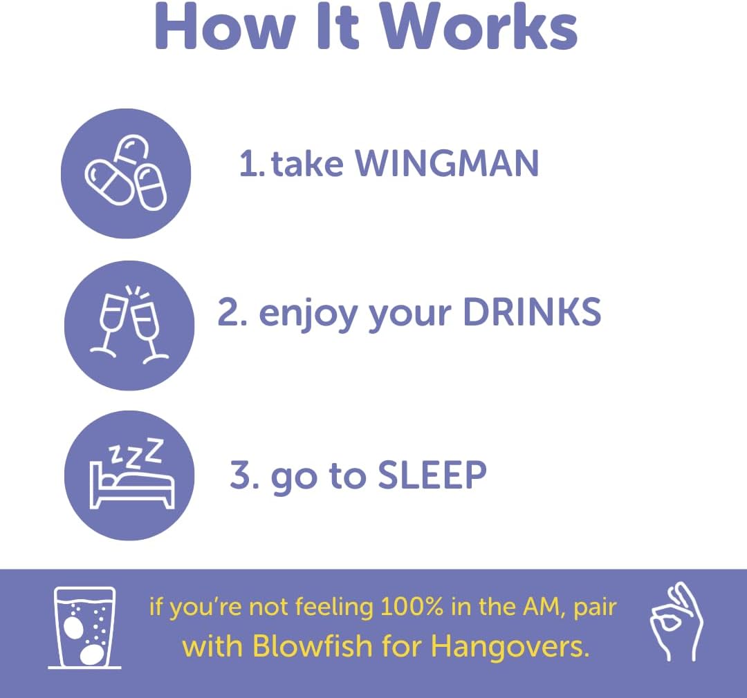 Blowfish Morning Relief Complete Recovery System: 25 Single Dose Envelopes & 30 Pills